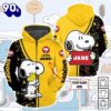 Cartoon Character Snoopy Loves You Hoodie Sweater Tshirt Hoodie All Over Printed 3D Unisex Men Women