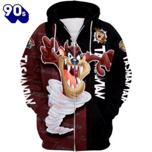 Cartoon Tasmanian Devil Hoodie And Leggings