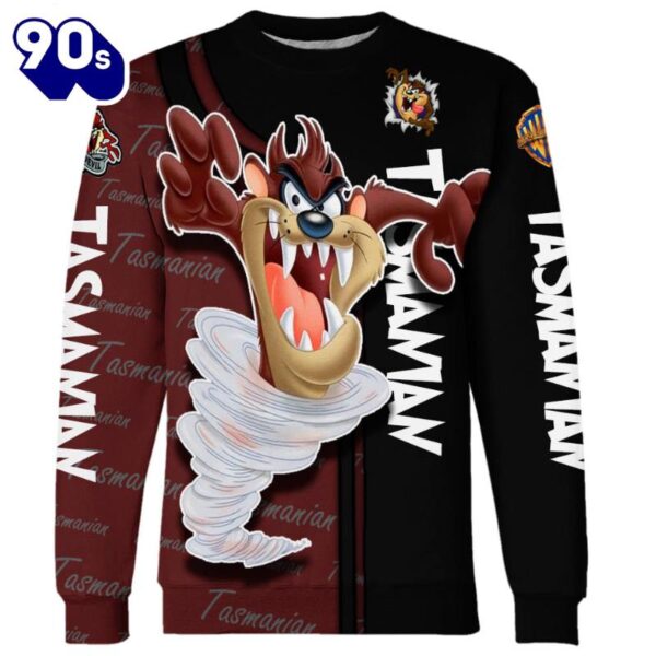 Cartoon Tasmanian Devil Hoodie And Leggings