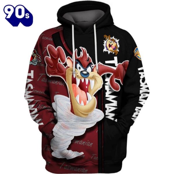 Cartoon Tasmanian Devil Hoodie And Leggings