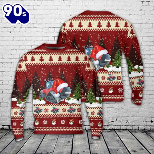 Case Ih 550 Quadratrack Christmas Sweater