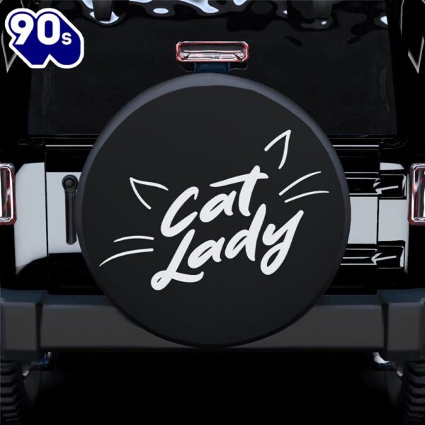 Cat Lady Car Spare Tire Gift For Campers