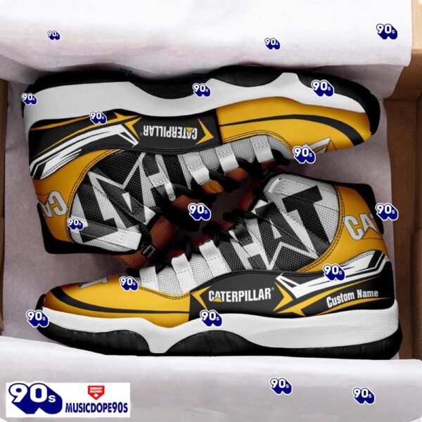 Caterpillar Custom Name Air Jordan 11  Sneakers Vintage Shoes