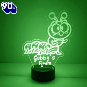 Caterpillar Night Light Personalized Free…