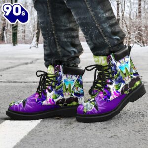 Cell Dragon Ball Leather Boots Shoes Custom Anime Gift Idea