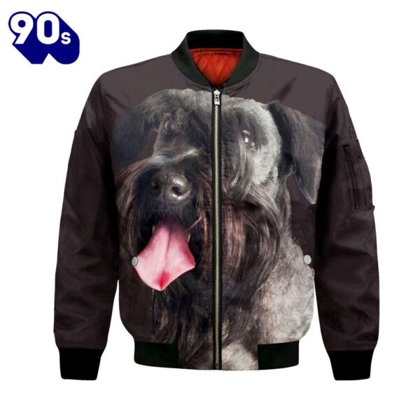 Cesky Terrier – Unisex 3D Graphic Bomber Jacket