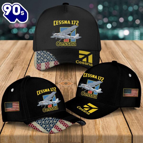 Cessna 172 Baseball Cap  Gift For Veteran Day