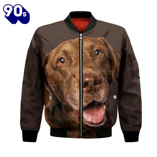 Chesapeake Bay – Unisex 3D Graphic Bomber Jacket