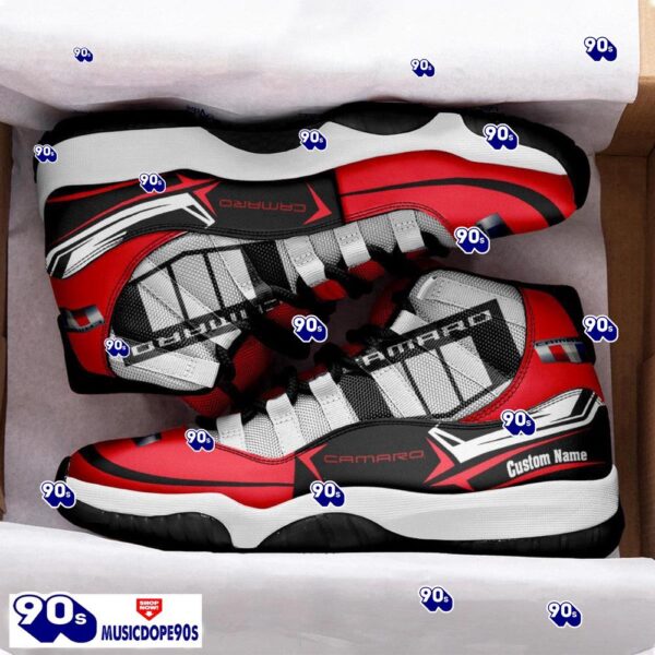 Chevrolet Camaro Custom Name Air Jordan 11  Sneakers Vintage Shoes