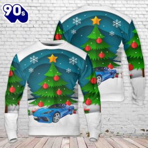 Chevrolet Corvette (C8) Christmas Sweater