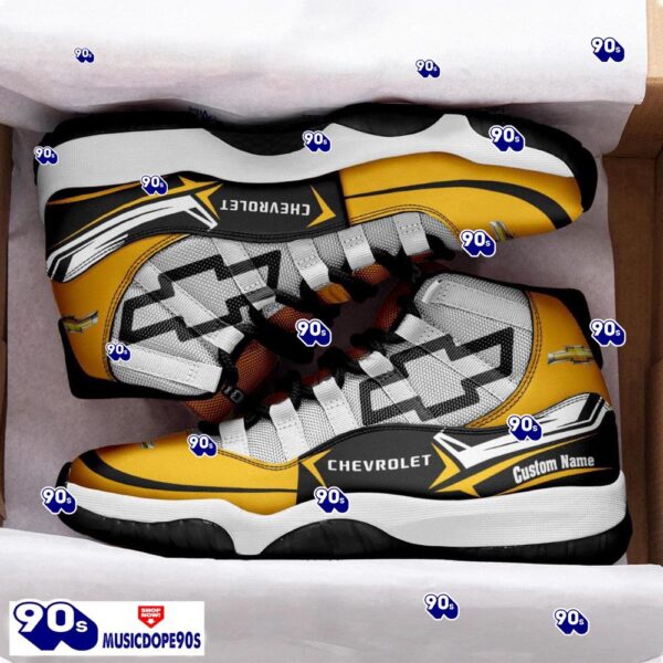 Chevrolet Custom Name Air Jordan 11  Sneakers Vintage Shoes