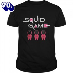 Chibi Squid Korean Game Tee Drama K Drama Horror Movies Shirts