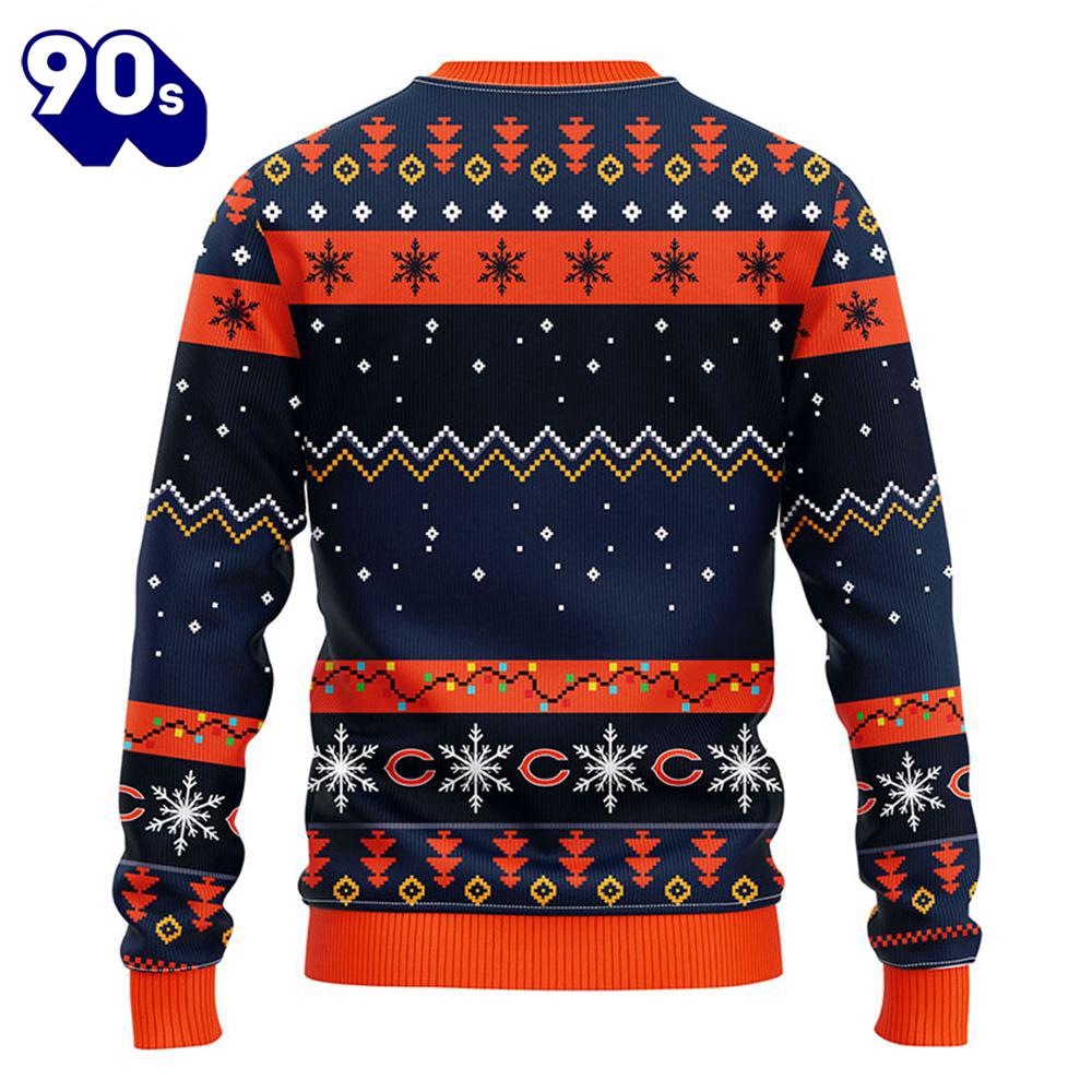 Chicago Bears HoHoHo NFL Mickey Christmas Ugly Sweater Gift Christmas Chicago Bears HoHoHo NFL Mickey Christmas Ugly Sweater Gift Christmas