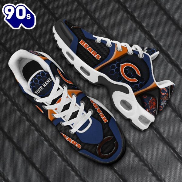 Chicago Bears Tn Shoes Personalized Your Name, Football Team Shoes