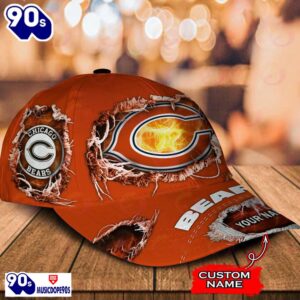 Chicago Bears-Personalized NFL Classic Cap V2