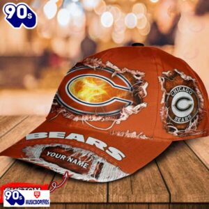 Chicago Bears-Personalized NFL Classic Cap V2