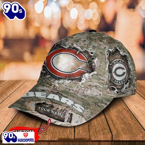 Chicago Bears-Personalized NFL Classic Cap