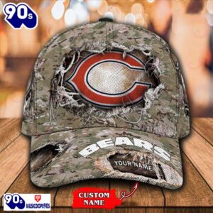 Chicago Bears-Personalized NFL Classic Cap