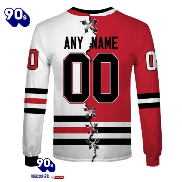 Chicago Blackhawks Personalized NHL Mix Jersey