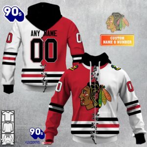 Chicago Blackhawks Personalized NHL Mix Jersey