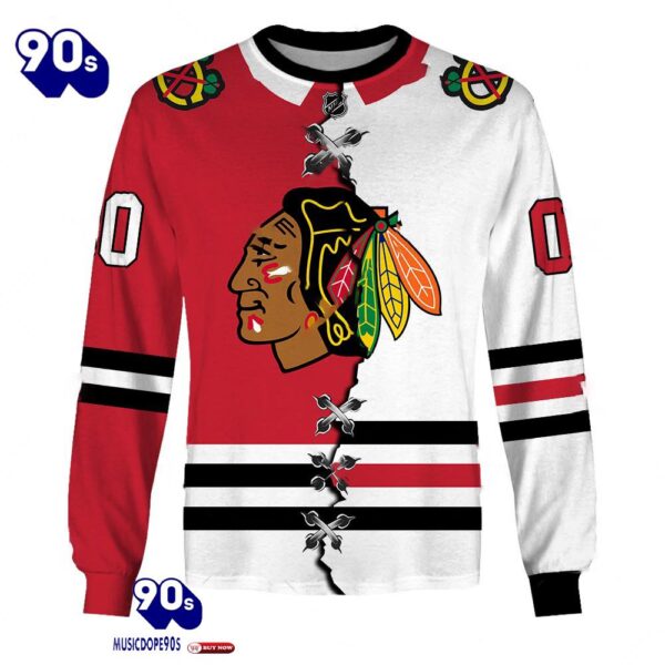 Chicago Blackhawks Personalized NHL Mix Jersey