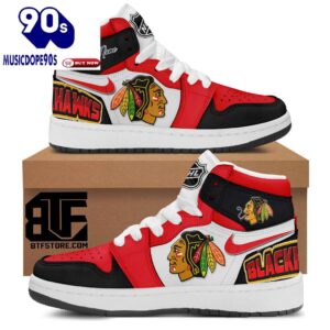 Chicago Blackhawks Red White Nike…