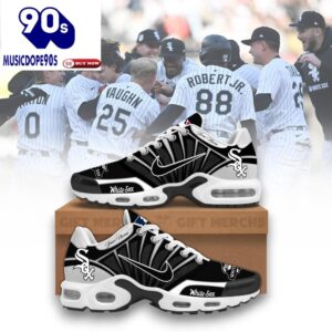 Chicago White Sox Custom Nike Air Max Plus Shoes For Fans
