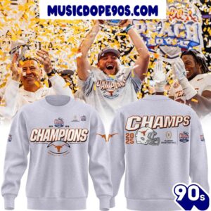 Chick fil A Peach Bowl Texas Champions Limited Edition 2025 For Fans Limited Sweatshirt