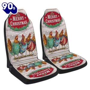 Chicken Christmas Three Hens With…