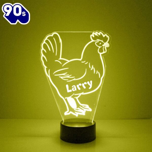 Chicken Night Light Personalized Free Led Night Lamp  Gift Christmas