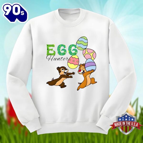 Chip And Dale Hug Egg Easter Day Funny Shirt