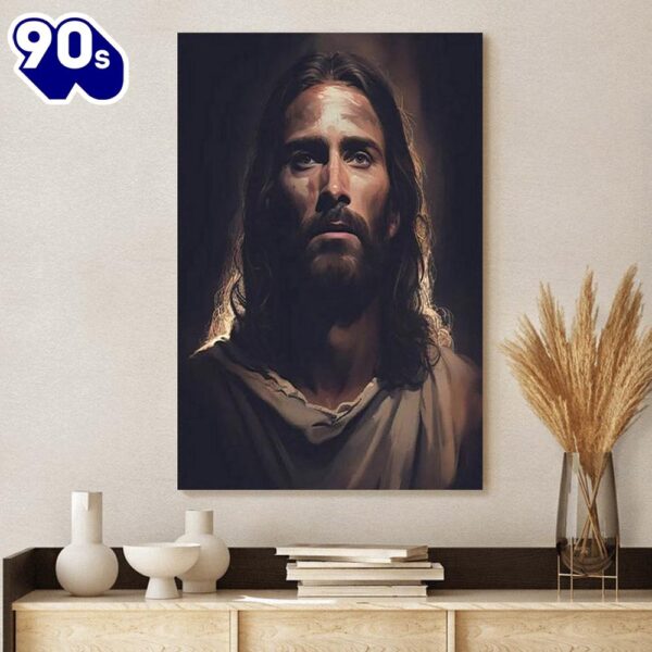 Christian Art Jesus Christ Jesus Face Jesus Portrait Jesus Jesus Canvas Art Christian Wall Canvas