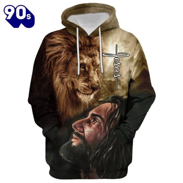 Christian Jesus Lion Hoodie For