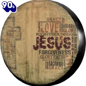 Christian Religious Bible Verse Jesus Tire cover – Christian Tire Cover Car Decor