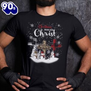 Christmas Begins With Christ Shirt…