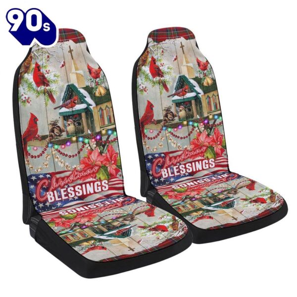 Christmas Blessings Seat Cover Cars  Gift For Christmas