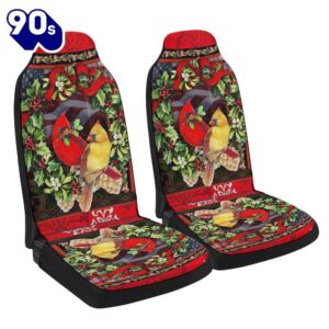 Christmas Cardinal Seat Cover Cars…