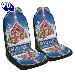 Christmas Church Oh Holy Night Seat Cover Cars Gift Xmas