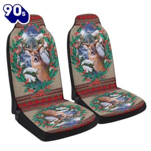 Christmas Deer Seat Cover Cars…