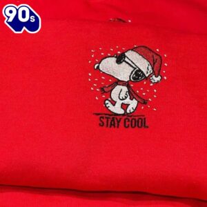 Christmas Dog Stay Cool Embroidered…