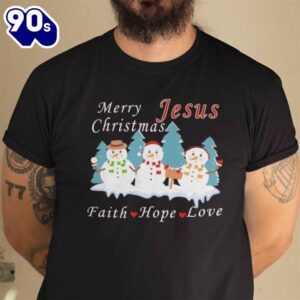 Christmas Faith Shirt Merry Christmas…