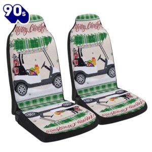 Christmas Golf Cart Hohohole Seat…