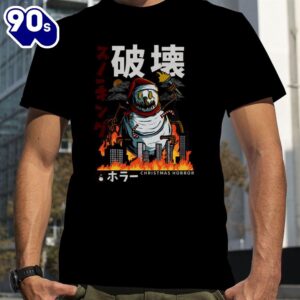 Christmas Horror Movies Terrifying Snow Monster Shirts