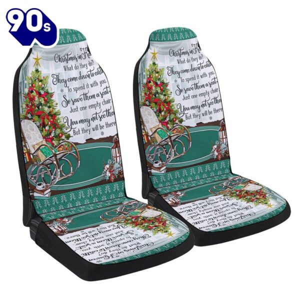 Christmas In Heaven Christmas Memorial Seat Cover Cars Gift Xmas