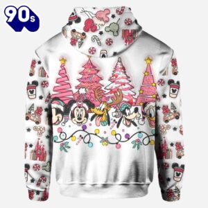 Christmas Is Coming To Mousetown - Personalized Mickey Mouse Hoodie and Leggings