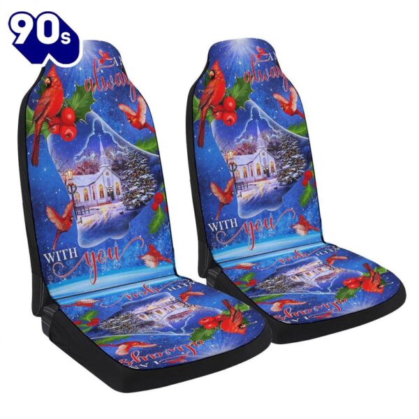 Christmas Jesus Cardinal Seat Cover Cars  Gift For Christmas