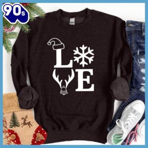 Christmas Love Sweatshirt , Happy…