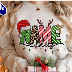 Christmas Name , Christmas, Add Your Own Name shirt