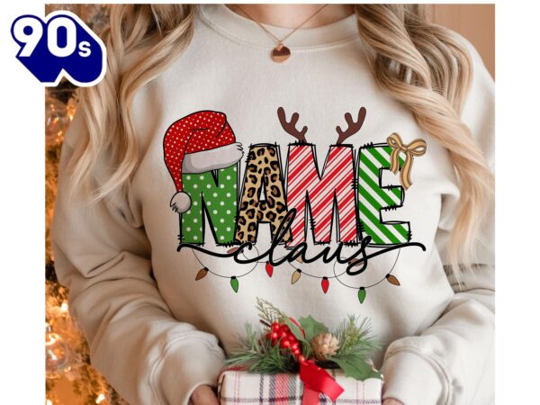 Christmas Name , Christmas, Add Your Own Name shirt