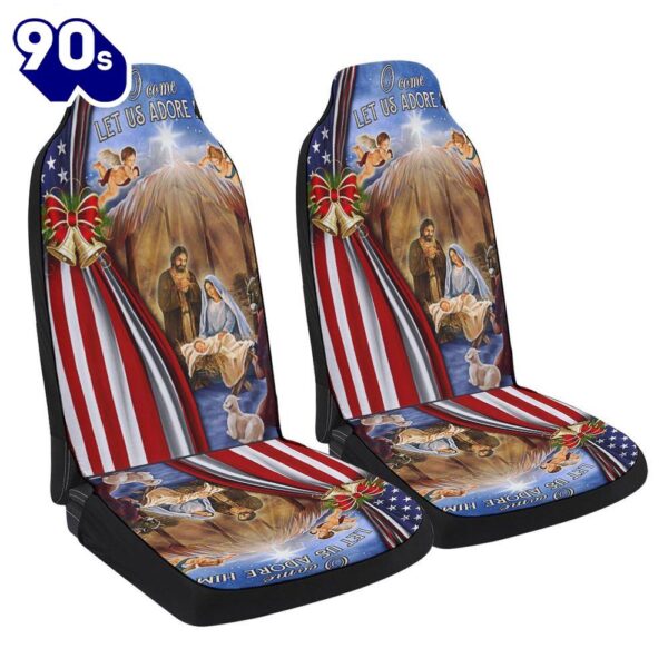 Christmas Nativity Of Jesus Seat Cover Cars  Gift For Christmas